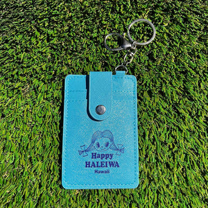 Happy Card Holder Keychain