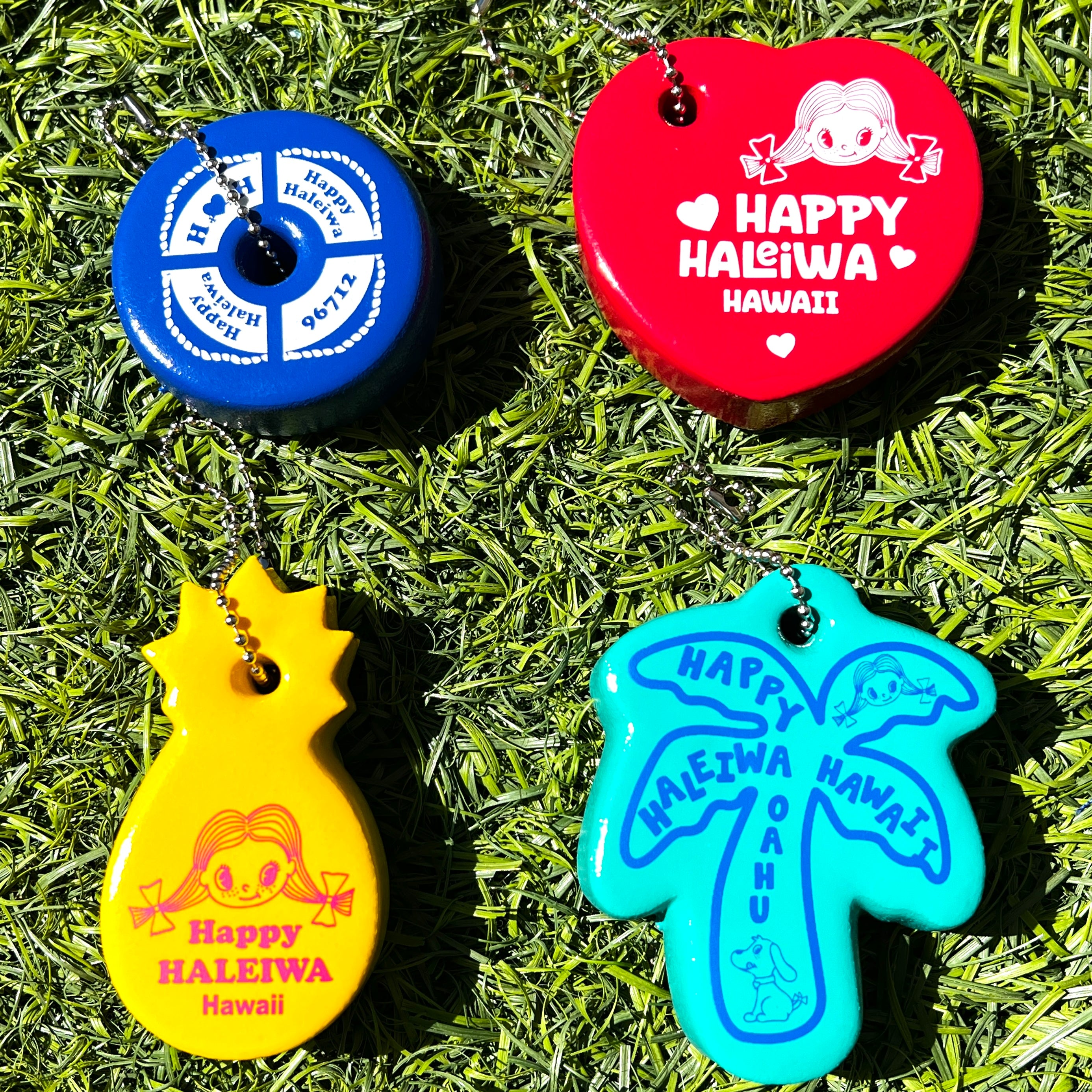 Float Keychain – Happy Haleiwa Hawaii