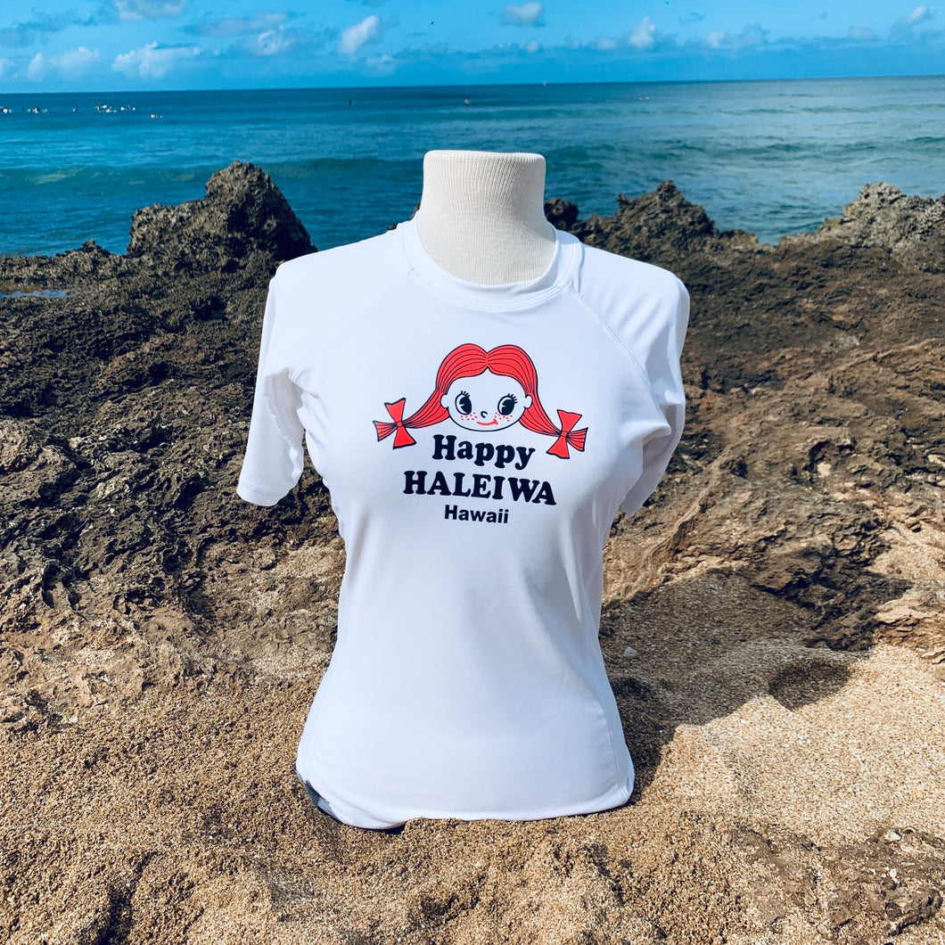 Happy Rash Guard Women – Happy Haleiwa Hawaii