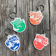 Load image into Gallery viewer, Surf Shape Keychain
