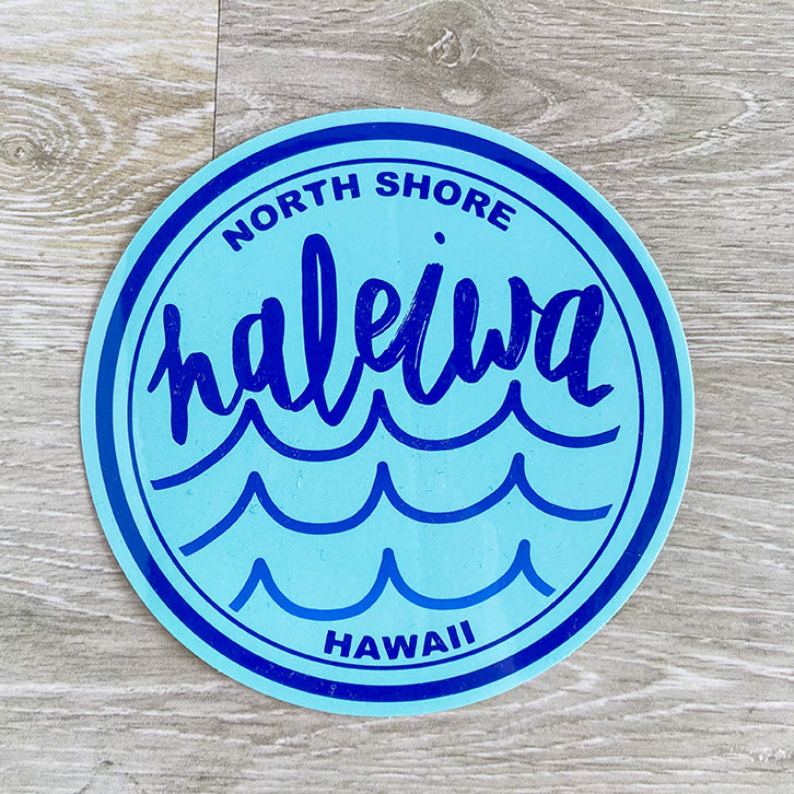 Haleiwa Wave Sticker